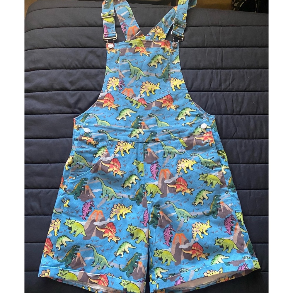Women’s Dinosaur overalls